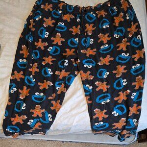 Men’s Cookie Monster 5XLT pajamas